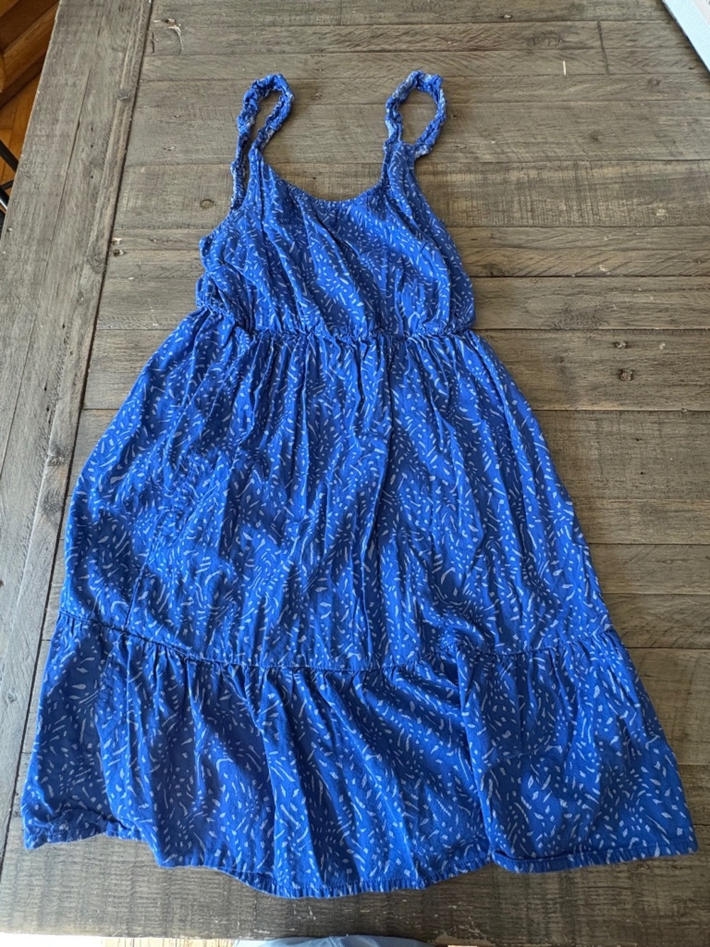 Banana Republic XS Blue and White Dress